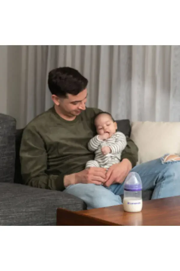 75590 Natural Wave Silicone Nipple Baby Bottle 240 ml - 6