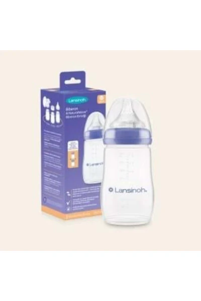 75590 Natural Wave Silikon Uçlu Biberon 240 ml - 1