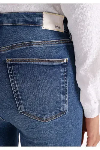 759 Женские синие джинсы Lara Slim Fit - 7