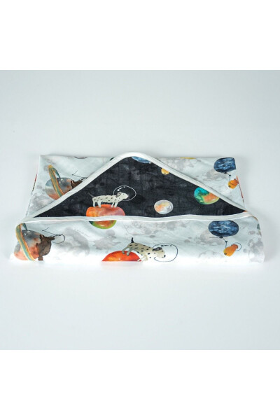 75x75 Galaxydog Muslin Swaddle 1 Piece - HOME HARMONY (1)
