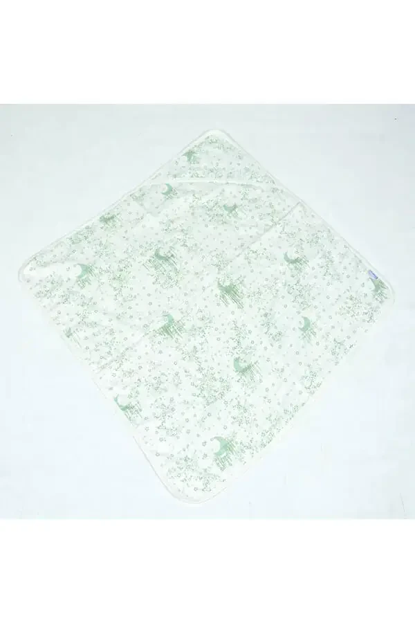 75x75 Moon Muslin Swaddle 1 Piece - 2