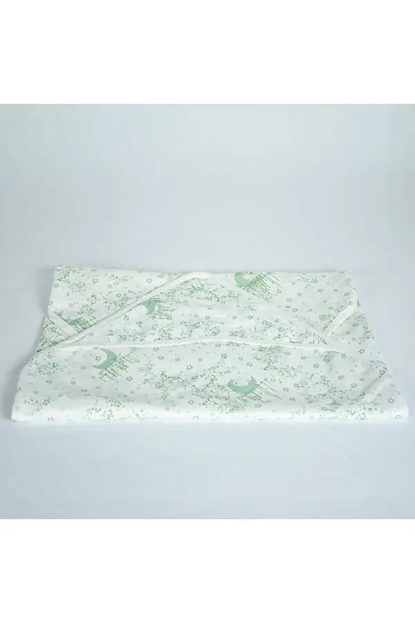 75x75 Moon Muslin Swaddle 1 Piece - 3