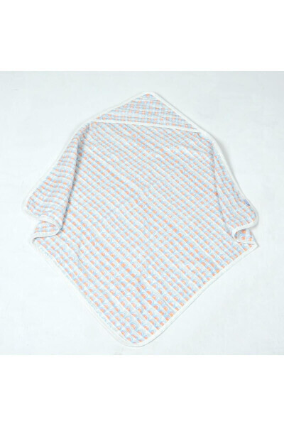 75x75 Rainbow Muslin Swaddle 1 Piece - 3