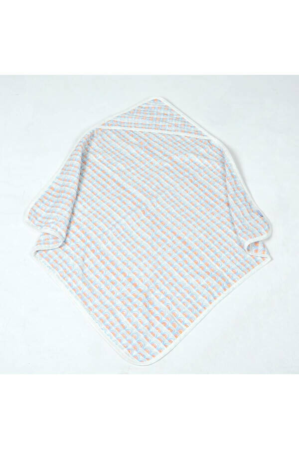75x75 Rainbow Muslin Swaddle 1 Piece - 3