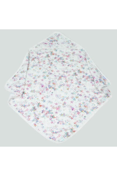 75x75 Rangli Yulduzlar Muslin Kundak 1 Dona - HOME HARMONY (1)
