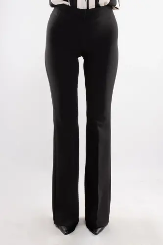 7673 Women's Crepe Pants with Spanish Flare - 3