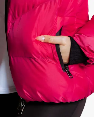7BALL Jacket - МАЛИНОВЫЙ - 5
