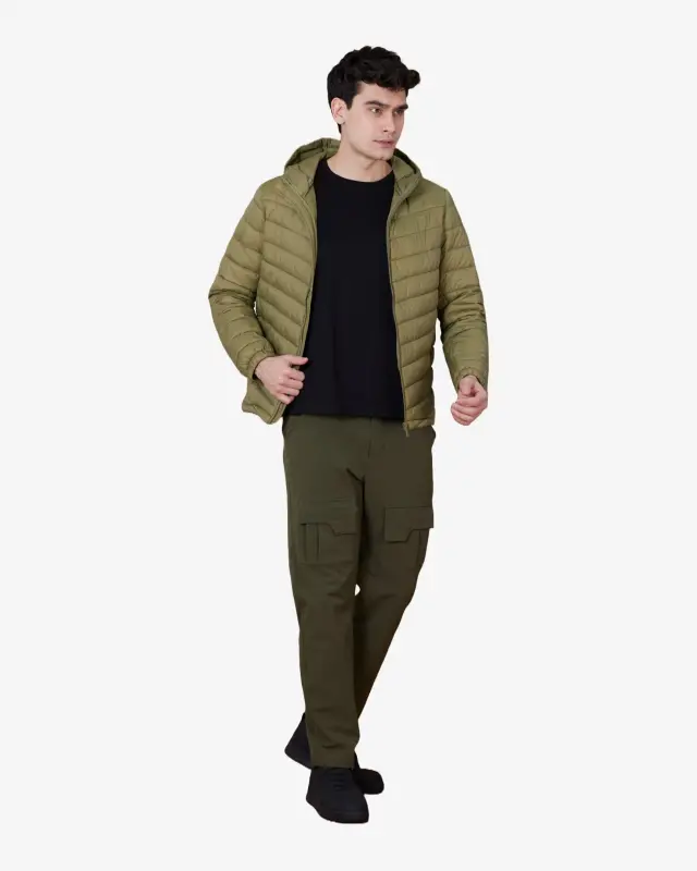 7BASIC Jacket - DARK OLIVE GREEN - 1