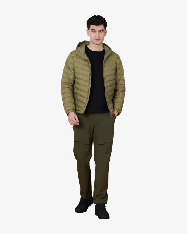 7BASIC Jacket - DARK OLIVE GREEN - 5