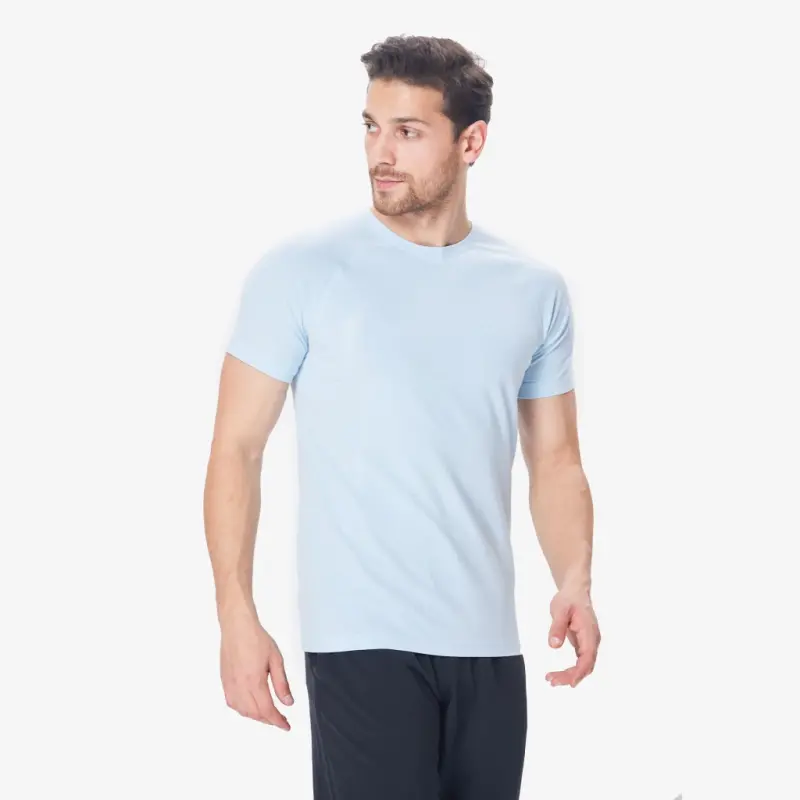 7BASIC T-shirt - LIGHT BLUE - 4