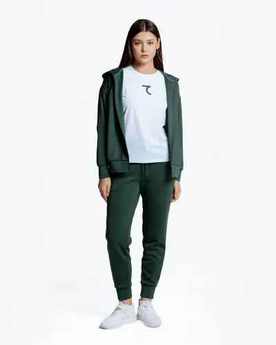 7BREEZE Hoodie - DARK GREEN - 5