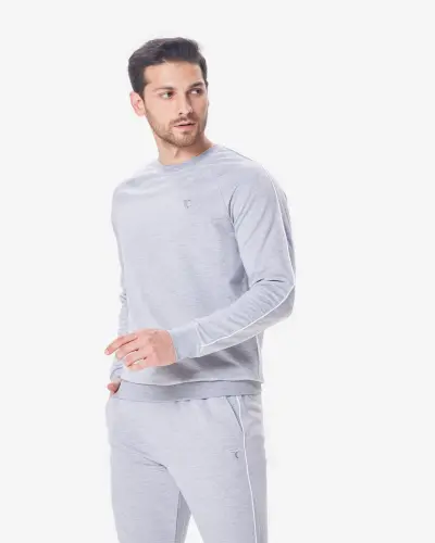 7CLASSY Tracksuit - СЕРЫЙ-МЕЛАНЖ - 4