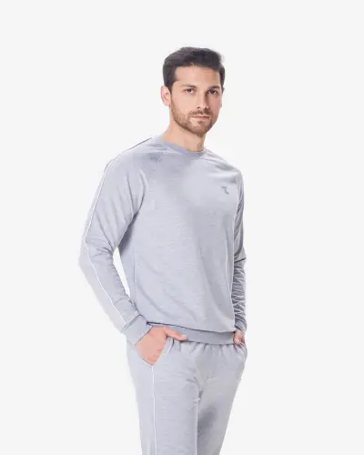 7CLASSY Tracksuit - СЕРЫЙ-МЕЛАНЖ - 5