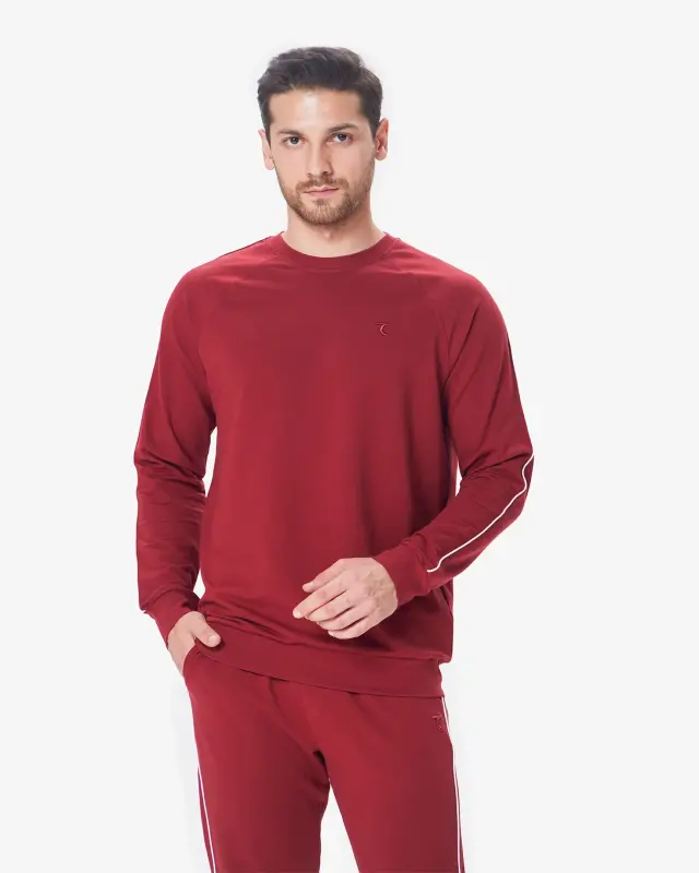7CLASSY Спортивный костюм - БОРДОВЫЙ - 4