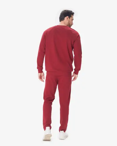 7CLASSY Tracksuit - БОРДОВЫЙ - 7SABER (1)