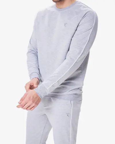 7CLASSY Tracksuit - СЕРЫЙ-МЕЛАНЖ - 9
