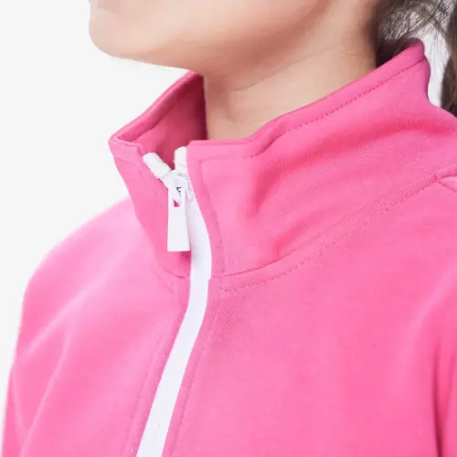 7FLY Half Zip Sweatshirt - FUCHSIA 