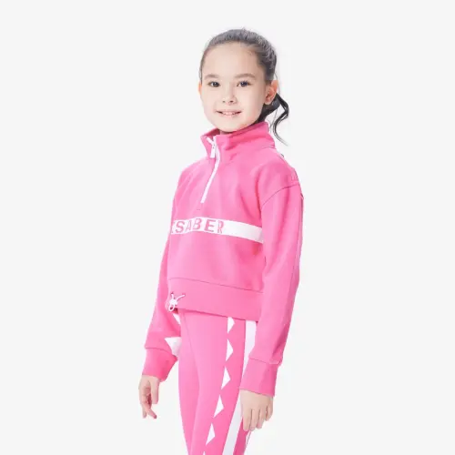 7FLY Half Zip Sweatshirt - FUCHSIA - 3