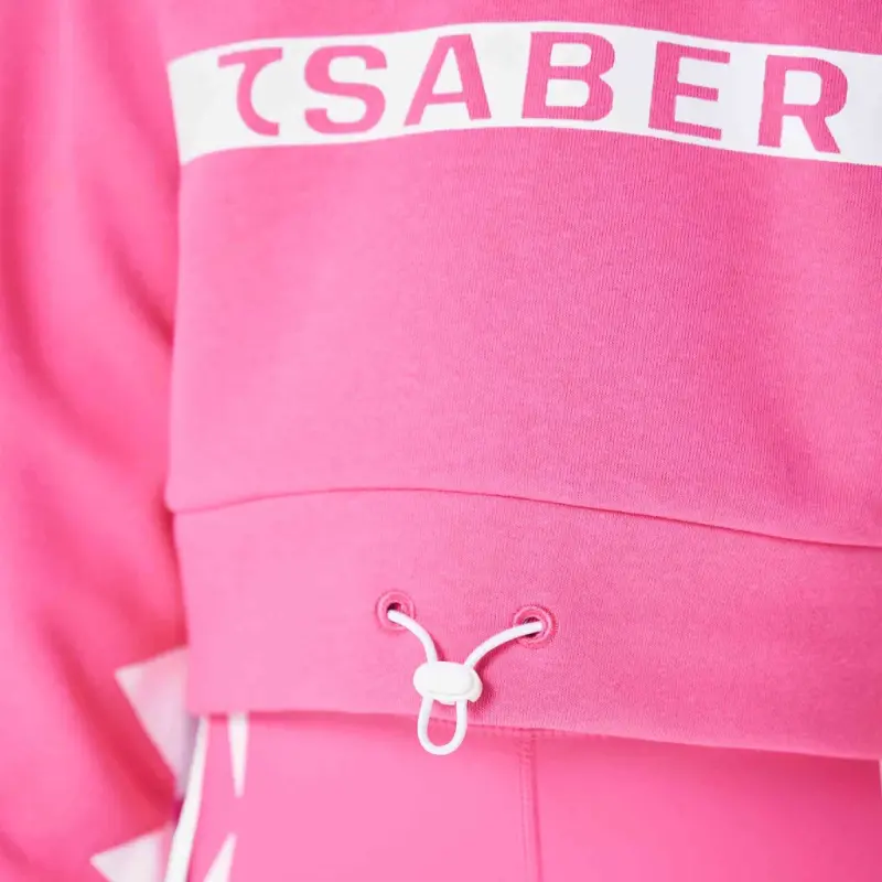 7FLY Half Zip Sweatshirt - ФУКСИЯ - 7