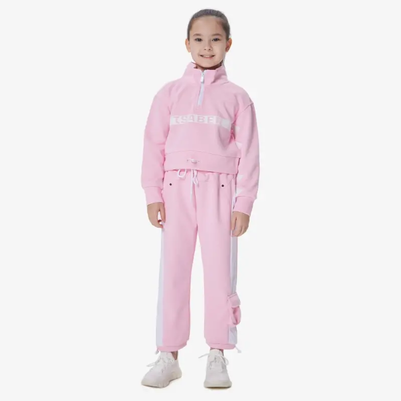 7FLY Half Zip Sweatshirt - PINK - 2