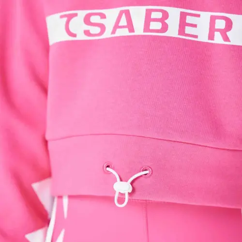 7FLY Half Zip Sweatshirt - ФУКСИЯ - 7