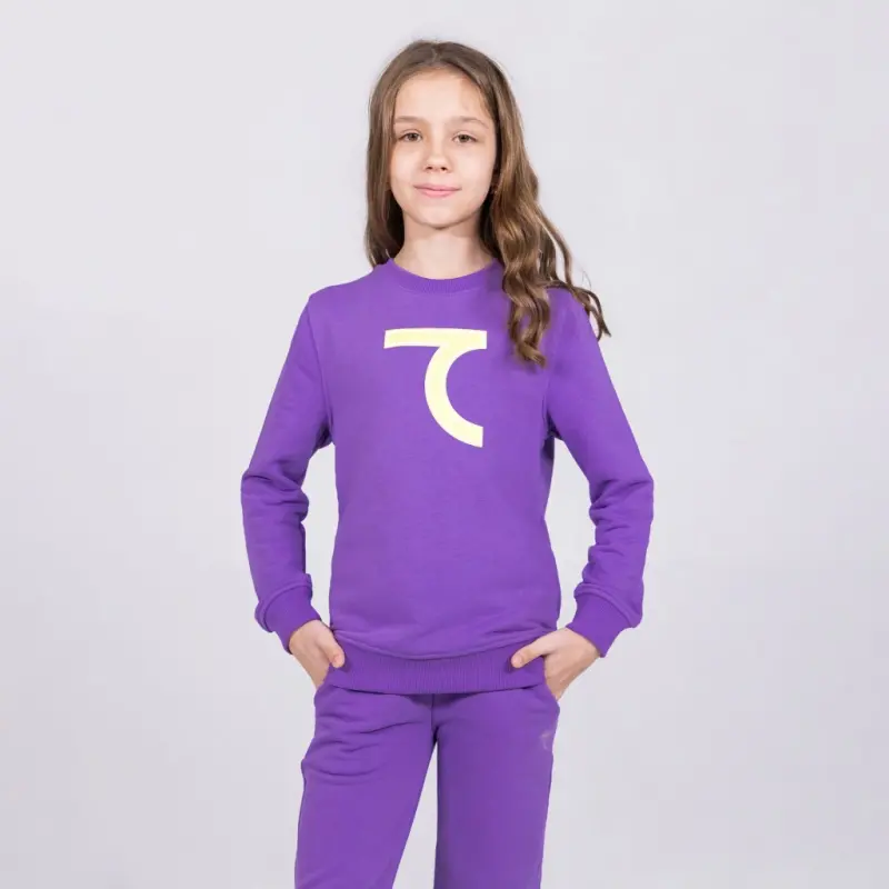 7HERO Kids’ Sweatshirt - PURPLE - 2