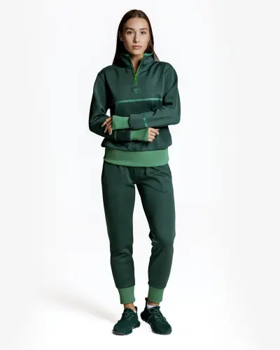 7OXY Windbreaker - DARK GREEN - 1