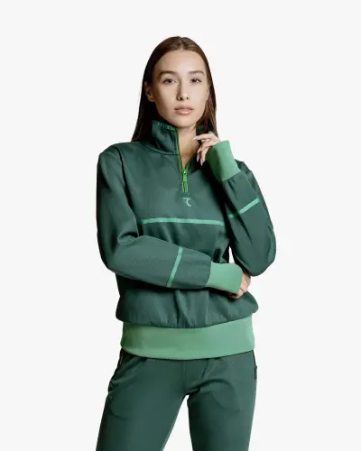 7OXY Windbreaker - DARK GREEN - 3