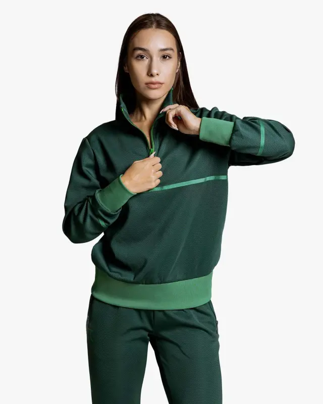 7OXY Windbreaker - DARK GREEN - 5