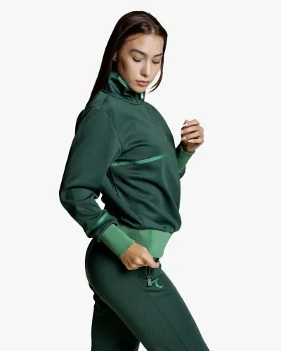 7OXY Windbreaker - DARK GREEN - 6