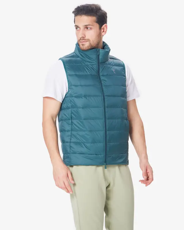 7PUFFER Jilet - YASHIL - 7SABER
