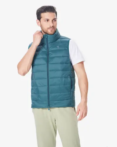 7PUFFER Jilet - YASHIL - 7SABER (1)