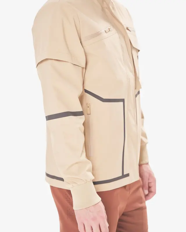 7RAW Windbreaker - BEIGE-BROWN - 11