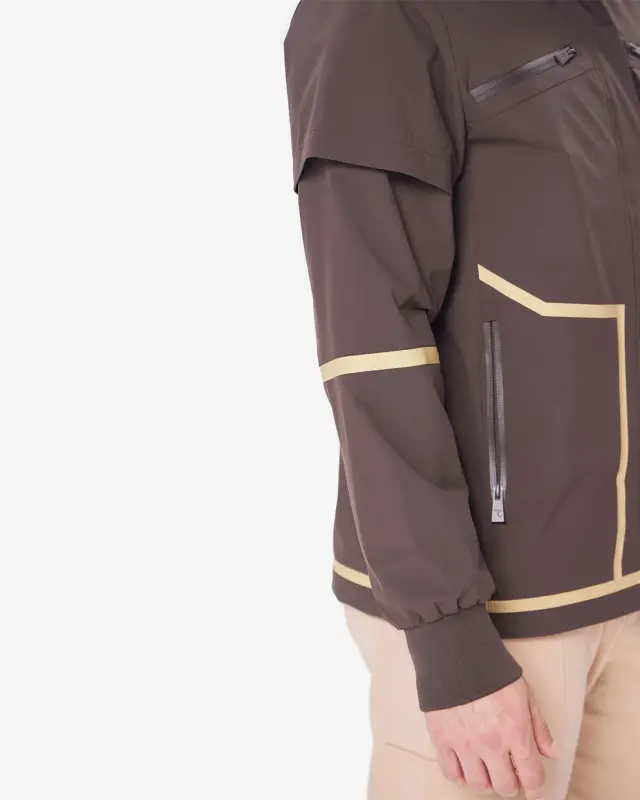 7RAW Windbreaker - DARK BROWN BEIGE - 9