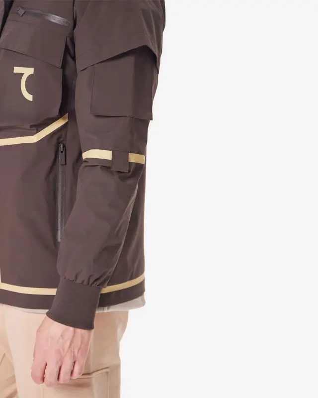 7RAW Windbreaker - DARK BROWN BEIGE - 10