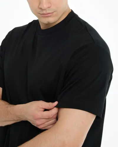 7SABER Active Line T-Shirt - BLACK - 7