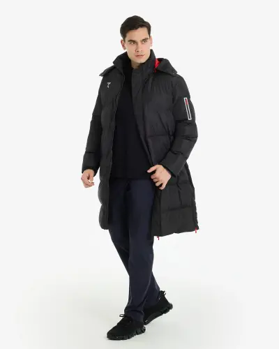 7SABER Arctic Flow Parka Ceket - SİYAH - 7SABER (1)
