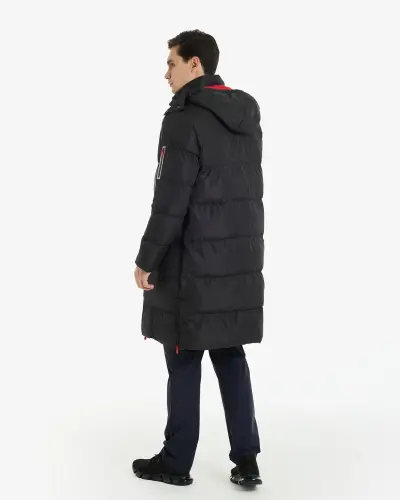 7SABER Arctic Flow Parka Ceket - SİYAH - 4