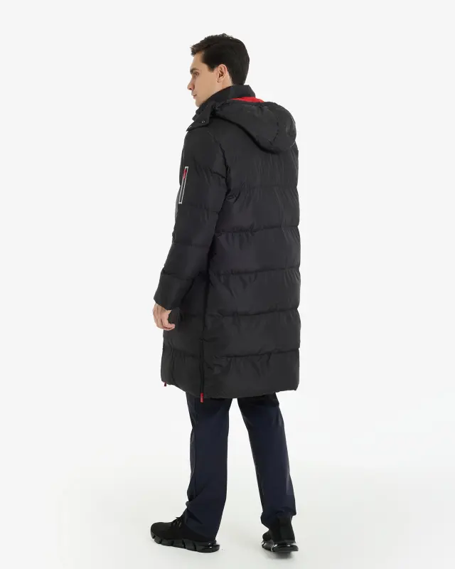 7SABER Arctic Flow Parka Ceket - SİYAH - 4