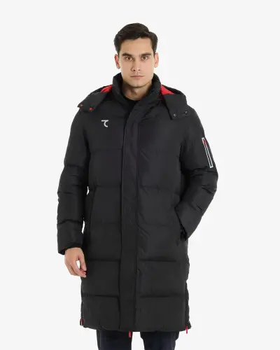 7SABER Arctic Flow Parka Ceket - SİYAH - 5