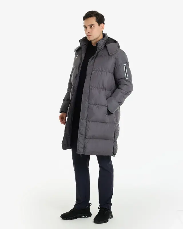 7SABER Arctic Flow Parka Jacket - СЕРЫЙ - 2