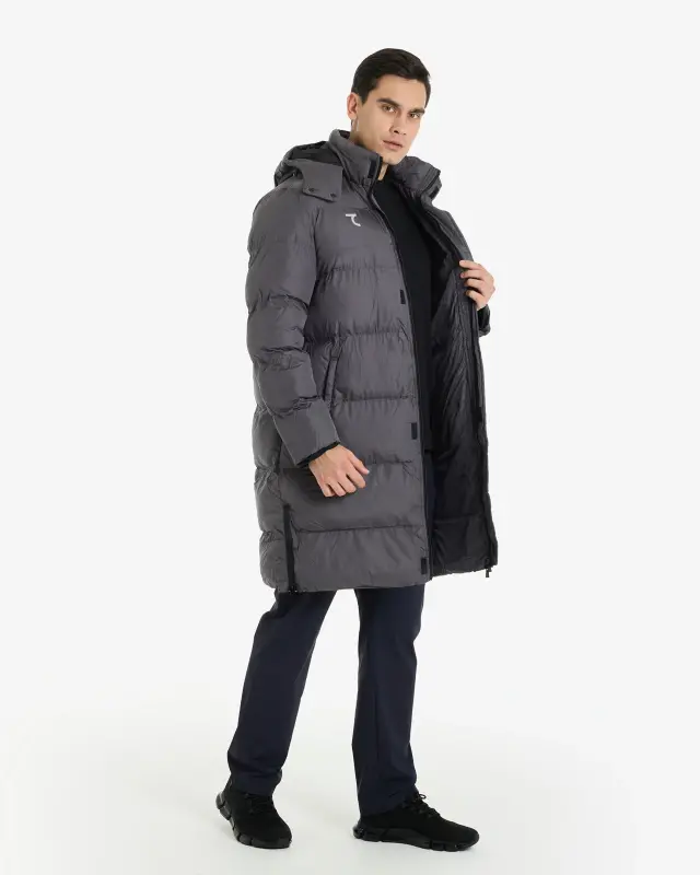 7SABER Arctic Flow Parka Jacket - СЕРЫЙ - 3