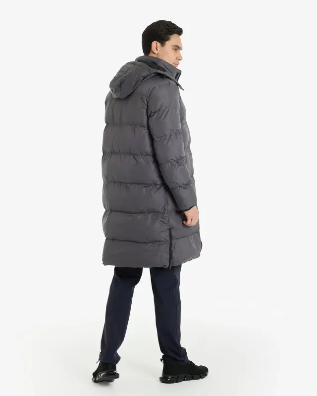 7SABER Arctic Flow Parka Jacket - СЕРЫЙ - 5