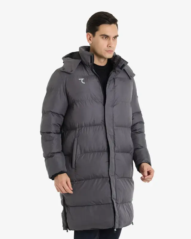 7SABER Arctic Flow Parka Jacket - СЕРЫЙ - 7