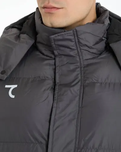 7SABER Arctic Flow Parka Jacket - СЕРЫЙ - 10