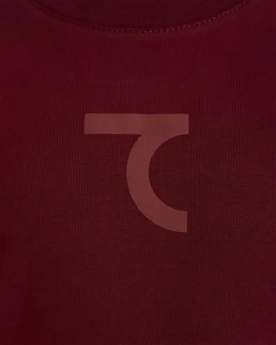 7SABER Essential Tişört - BORDO - 7SABER (1)