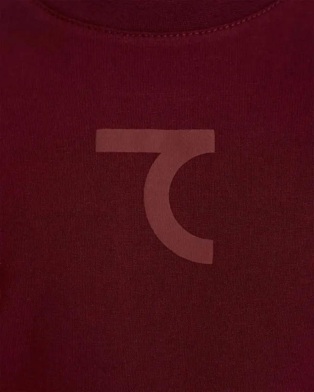 7SABER Essential Tişört - BORDO - 2