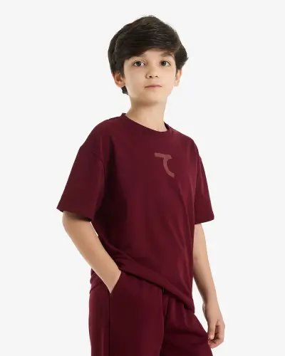 7SABER Essential Tişört - BORDO - 10