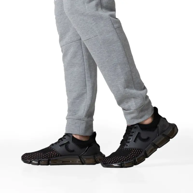 7SABER Special Kids Sneakers - ЧЁРНЫЙ / КРАСНЫЙ - 4