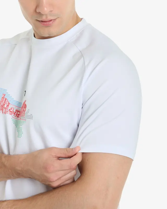 7SABER Samarkand Heritage T-Shirt - WHITE - 7
